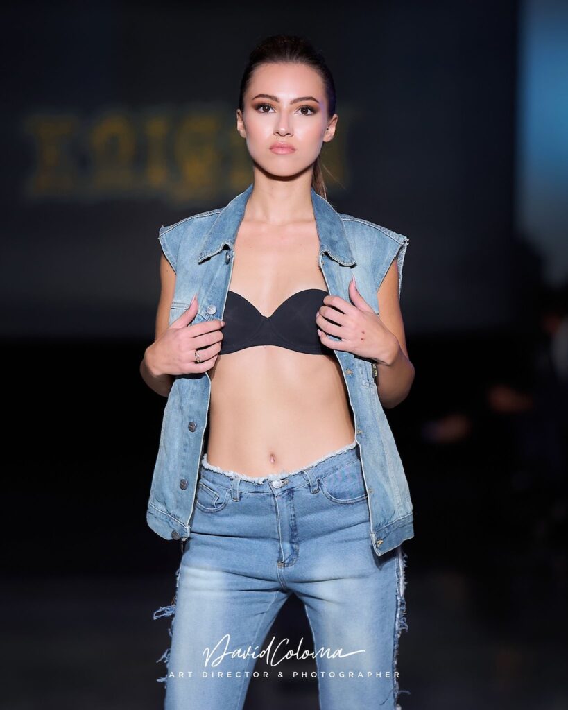 Amel Sedrati alla Milano Fashion Week 2025