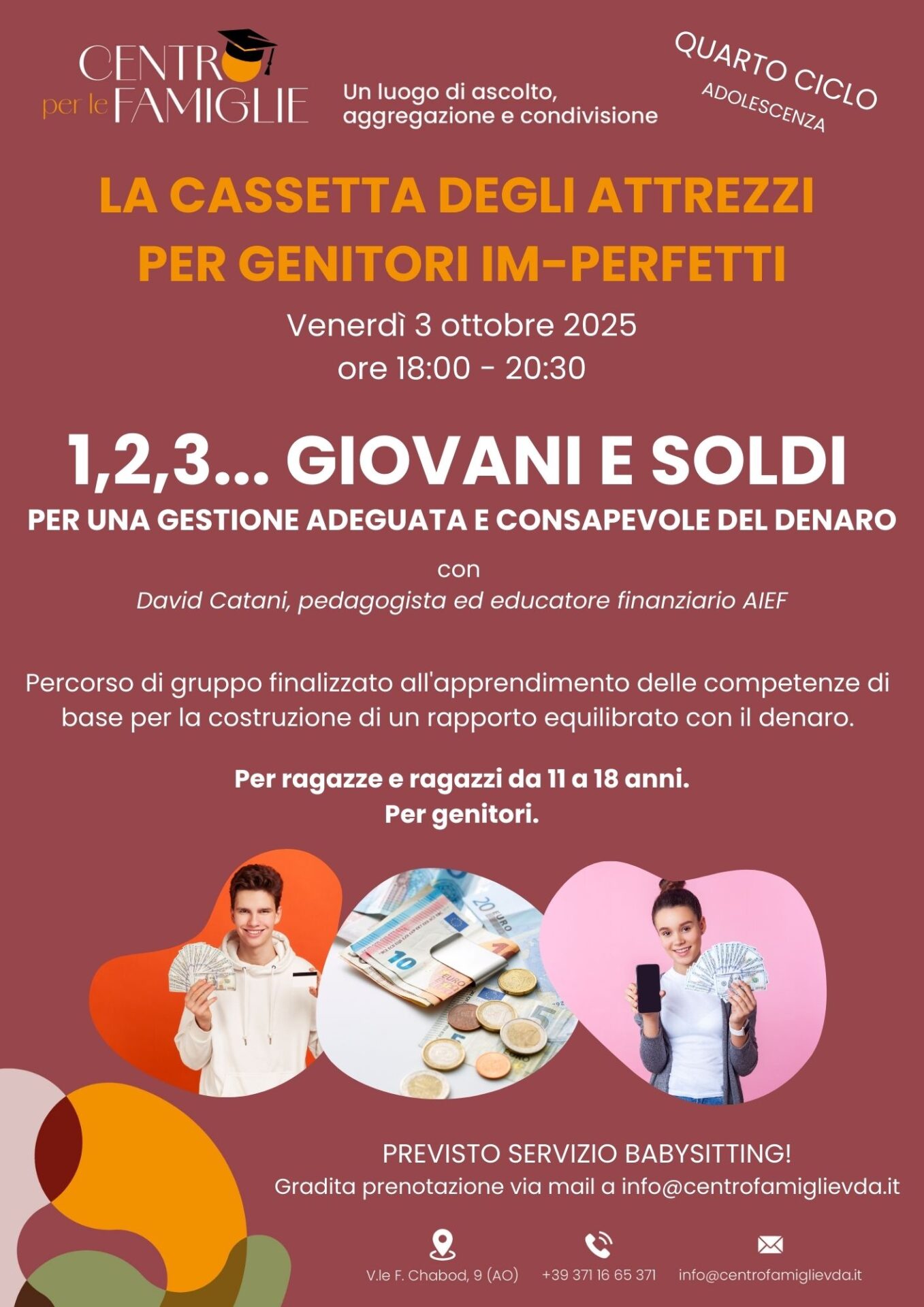 Cassetta attrezzi QUARTO CICLO ed finanziaria adolescenti