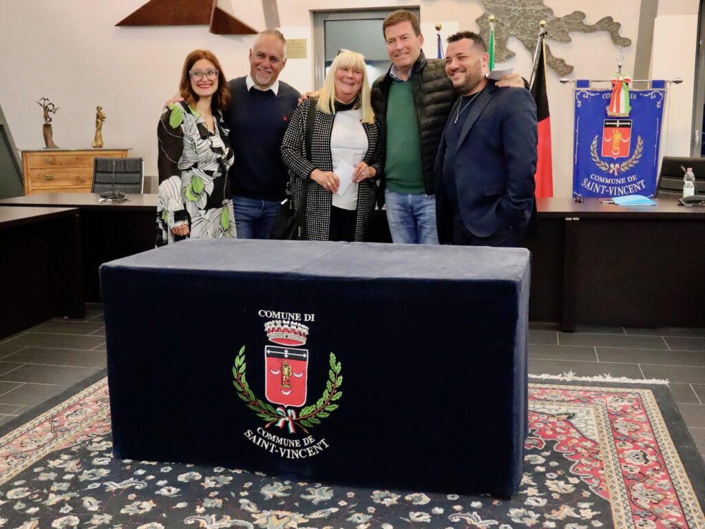 Consiglieri di minoranza Consiglio Comunale Saint Vincent Foto Alice Dufour