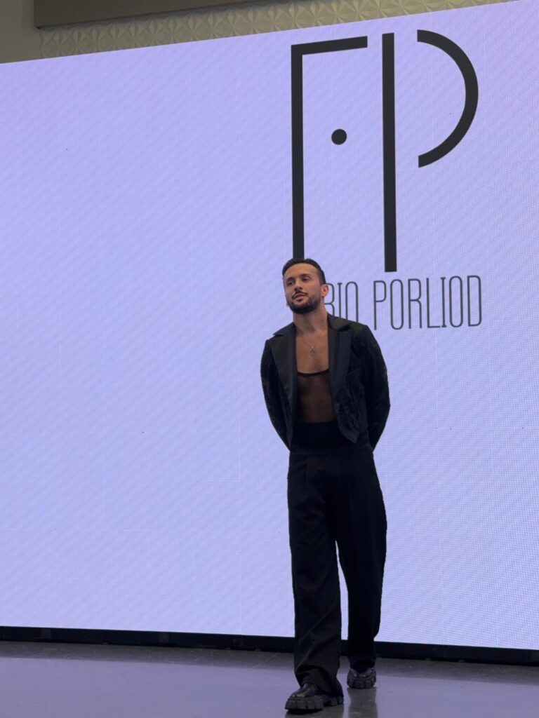 Fabio Porliod alla Milano Fashion Week at