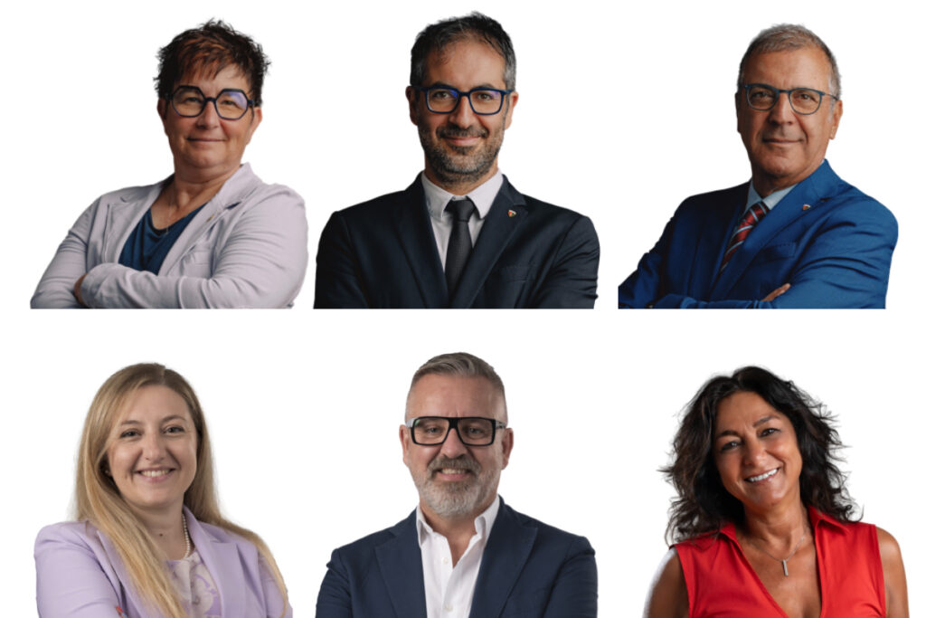 Gli Assessori della Giunta comunale di Aosta