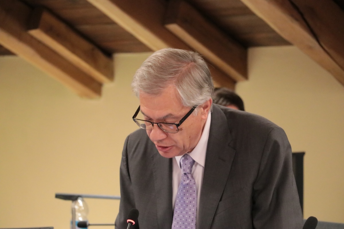 Il sindaco di Aosta Raffaele Rocco