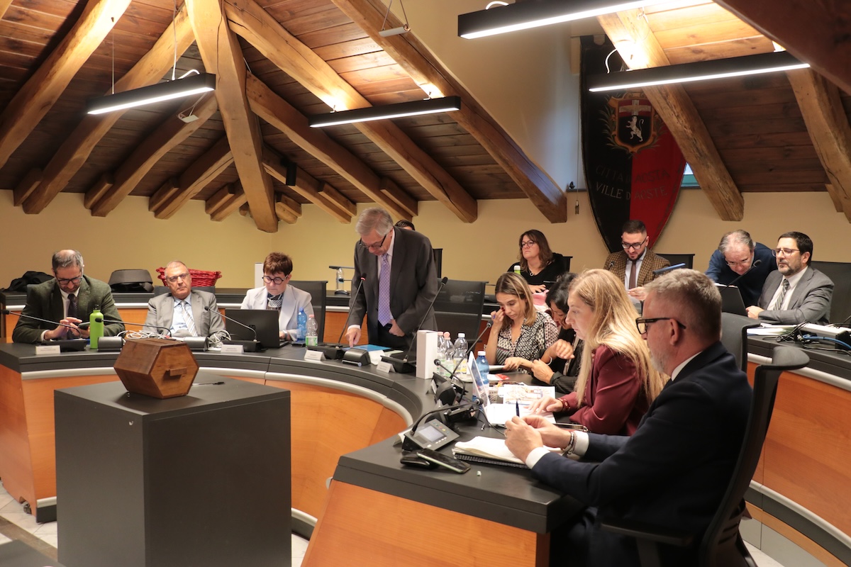 La Giunta comunale di Aosta