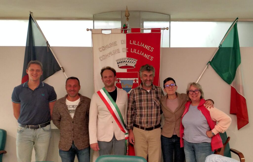 La giunta di Lillianes