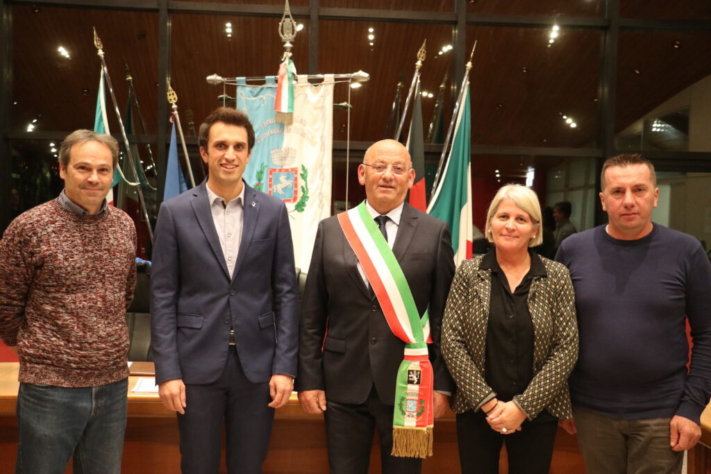 La nuova giunta di Pollein