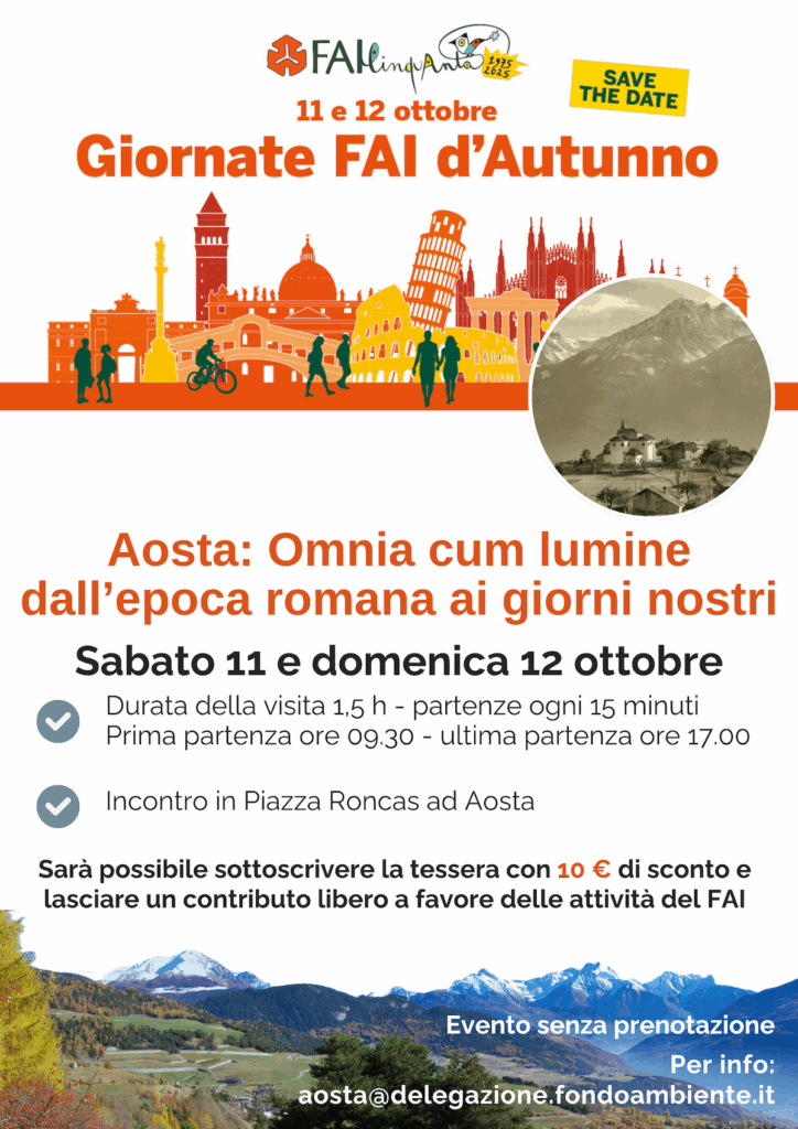 Locandina FAI Aosta