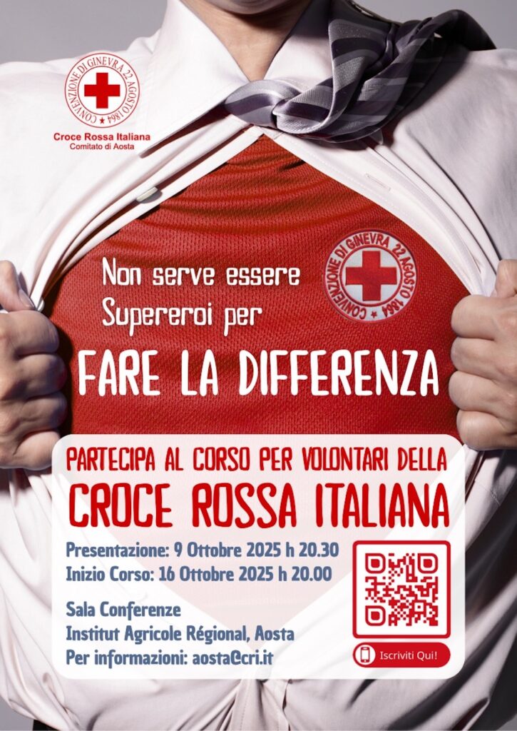 Locandina Corso Volontari CRI