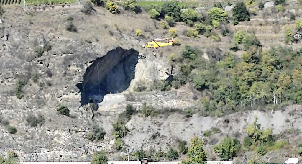 Parete roccia Sarre