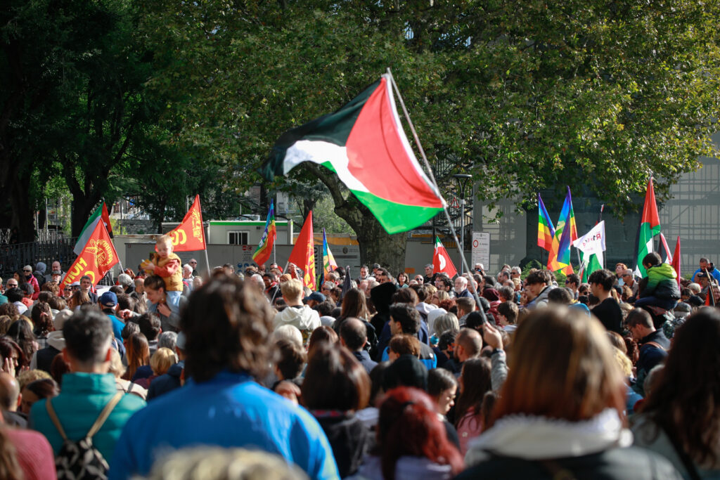 Sciopero generale per Gaza Ph Nicole Jocollé