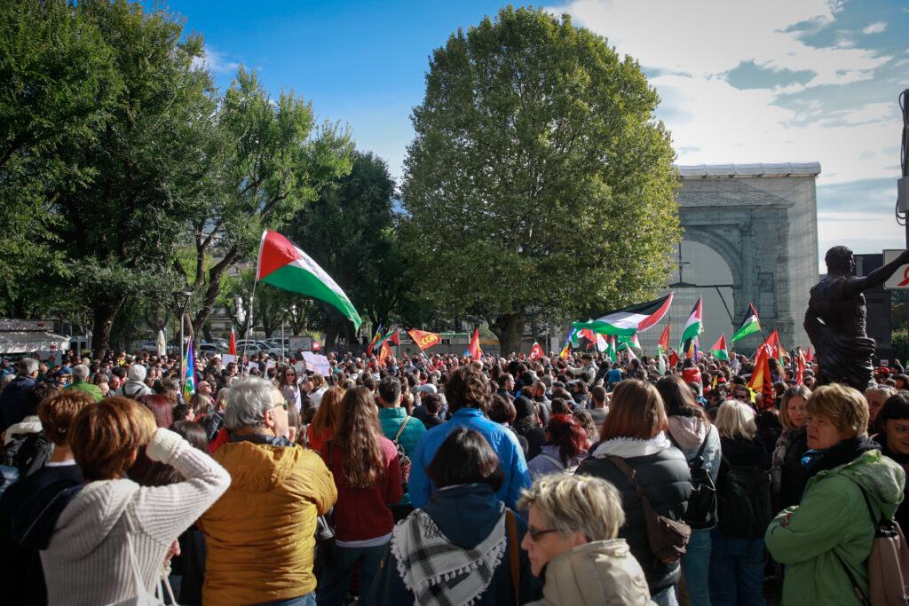 Sciopero generale per Gaza Ph Nicole Jocollé