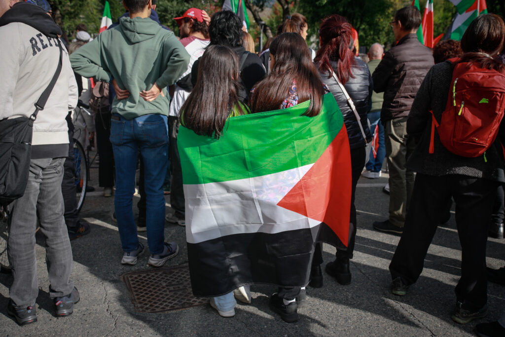 Sciopero generale per Gaza Ph Nicole Jocollé