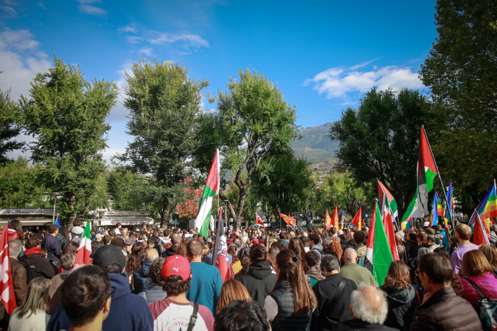 Sciopero generale per Gaza Ph Nicole Jocollé