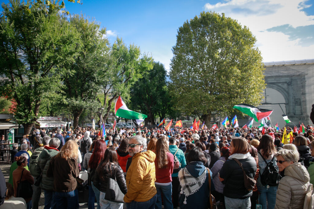 Sciopero generale per Gaza Ph Nicole Jocollé