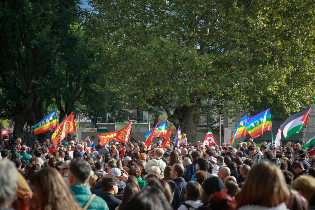 Sciopero generale per Gaza Ph Nicole Jocollé