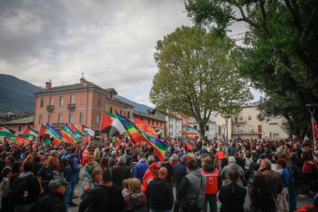 Sciopero generale per Gaza Ph Nicole Jocollé