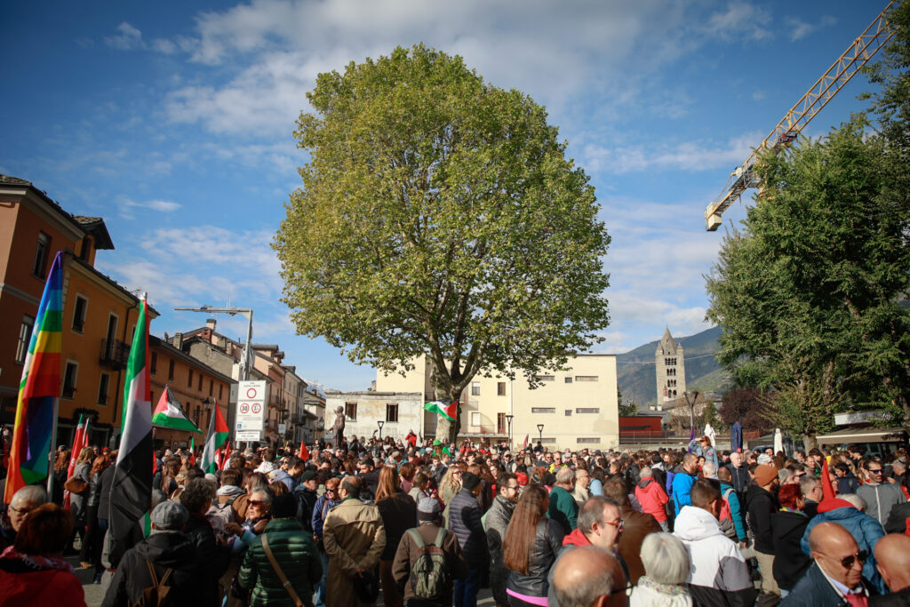 Sciopero generale per Gaza Ph Nicole Jocollé