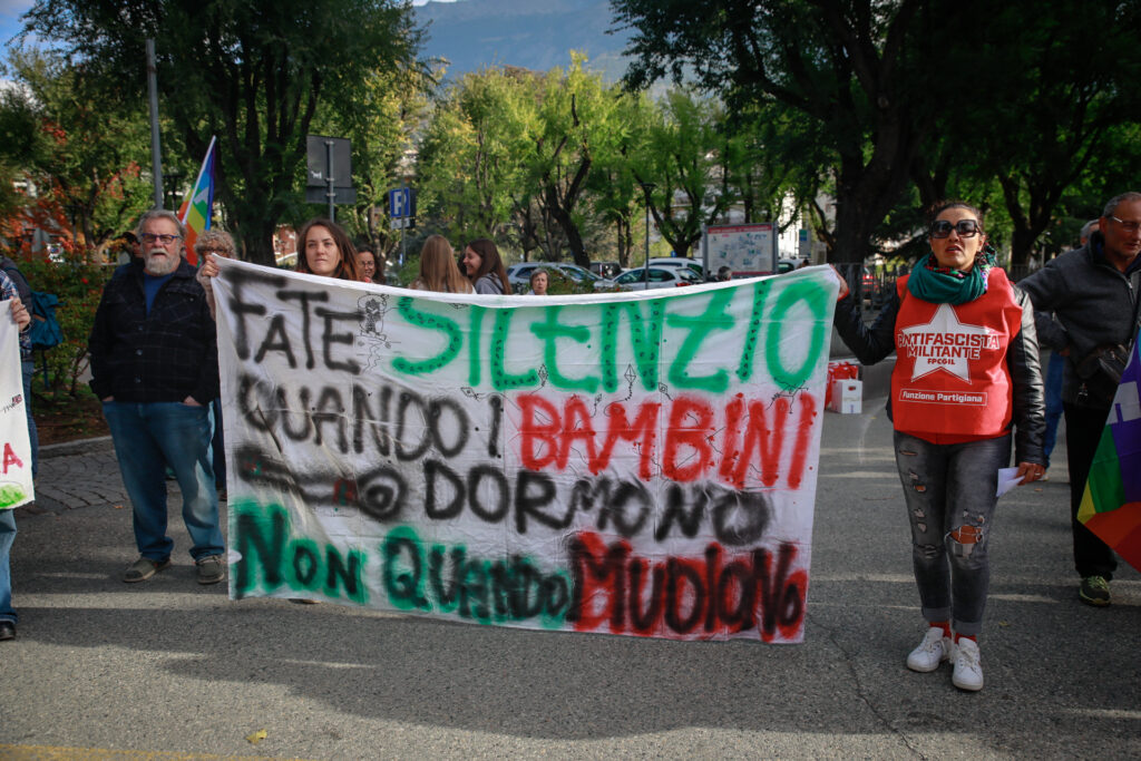 Sciopero generale per Gaza Ph Nicole Jocollé