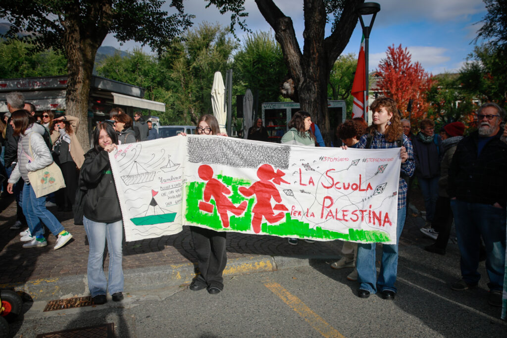 Sciopero generale per Gaza Ph Nicole Jocollé