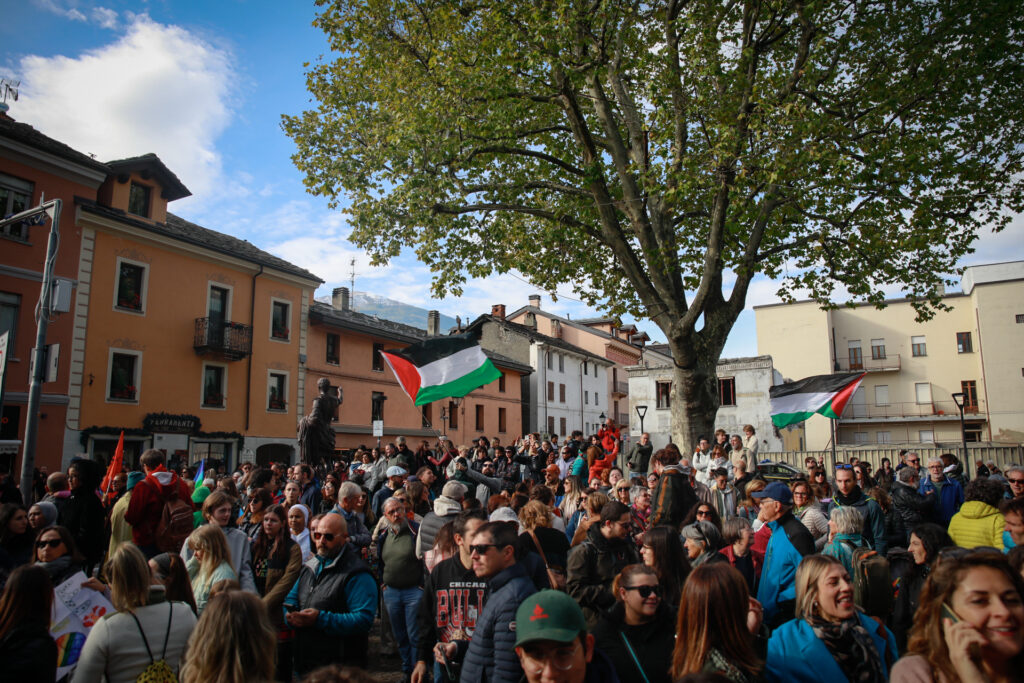 Sciopero generale per Gaza Ph Nicole Jocollé