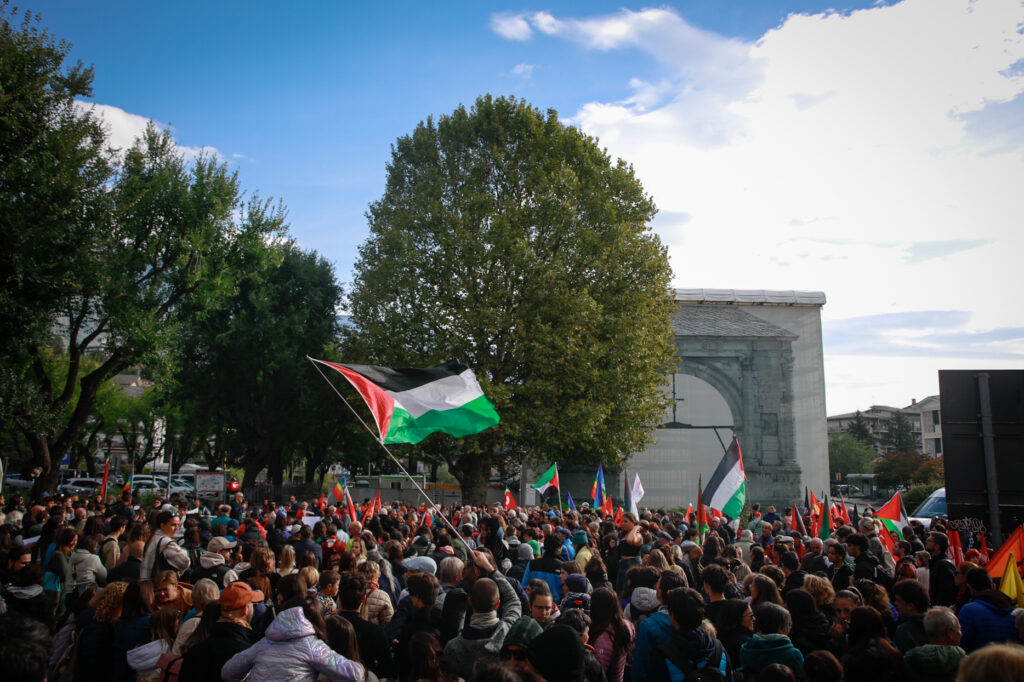 Sciopero generale per Gaza Ph Nicole Jocollé