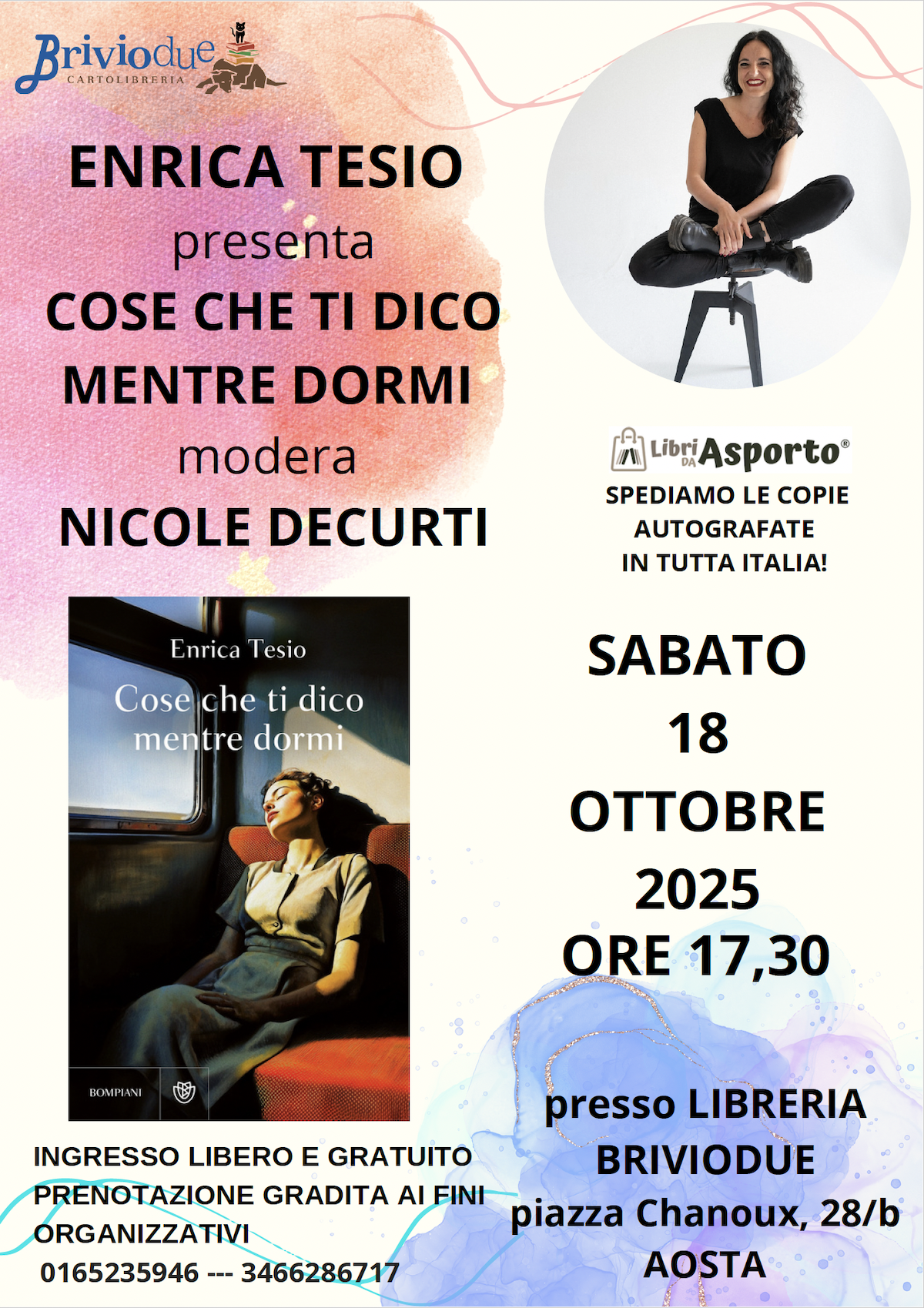 Enrica Tesio - Locandina Brivio