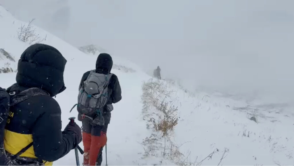 I soccorsi in Val Veny