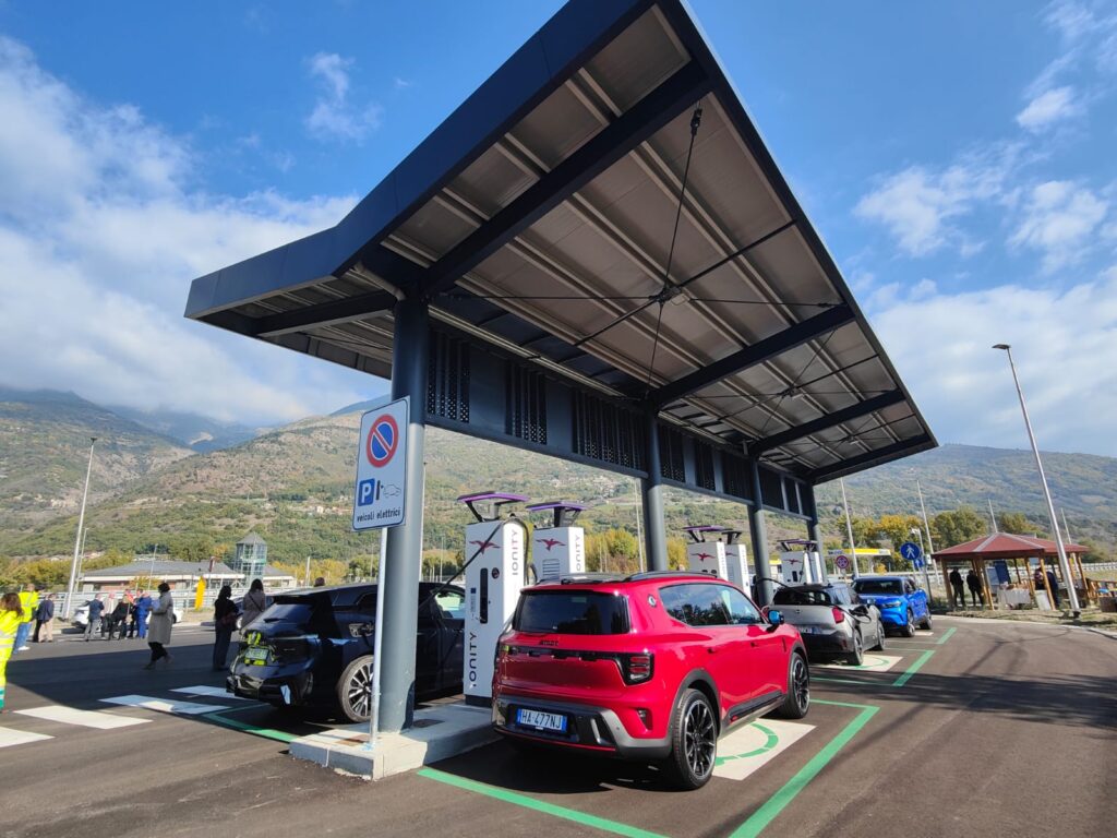 Stazione di ricarica A Brissogne