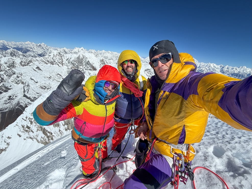 Summit picture photo Hervé Barmasse