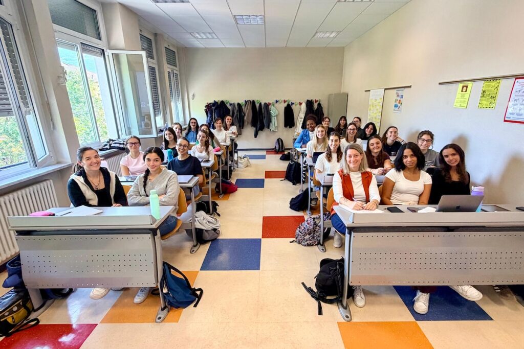 Gli iscritti al Corso di laurea in Infermieristica di Aosta