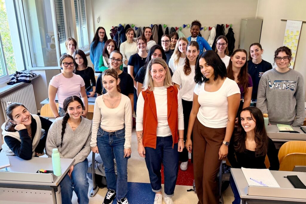 Gli iscritti al Corso di laurea in Infermieristica di Aosta