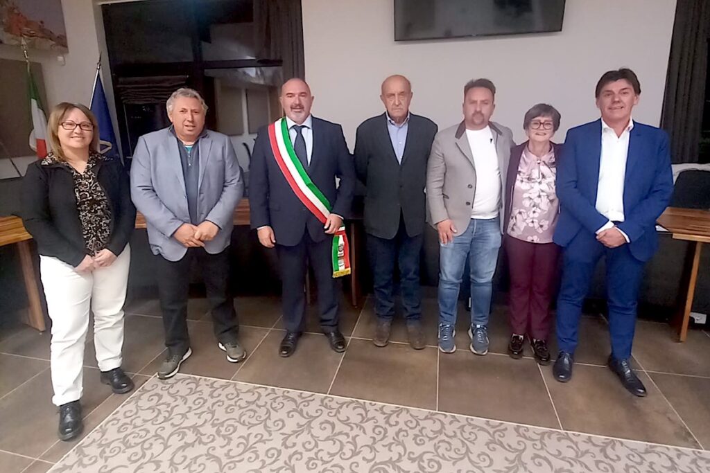 La Giunta comunale di Gressan guidata da René Cottino