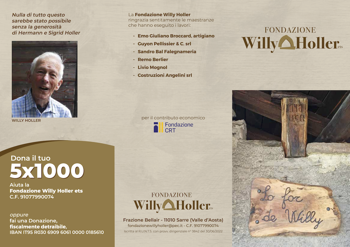 Willy Holler pieghevole