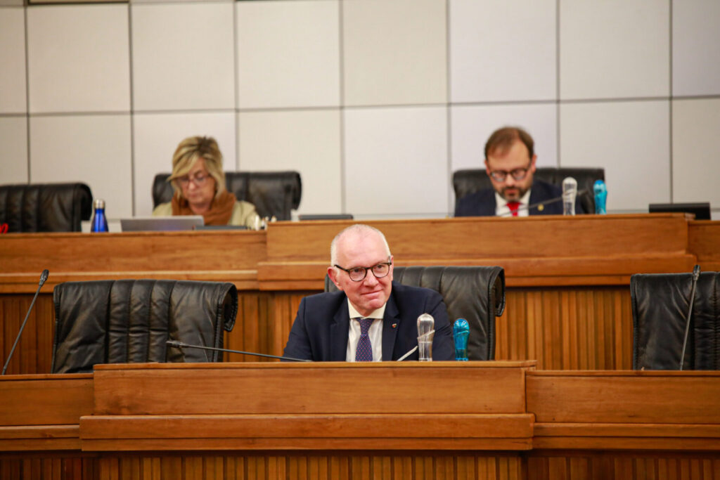 Consiglio Regionale- Renzo Testolin - Ph Nicole Jocollé