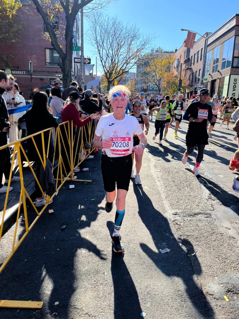 Egidio Marquis alla Maratona di New York