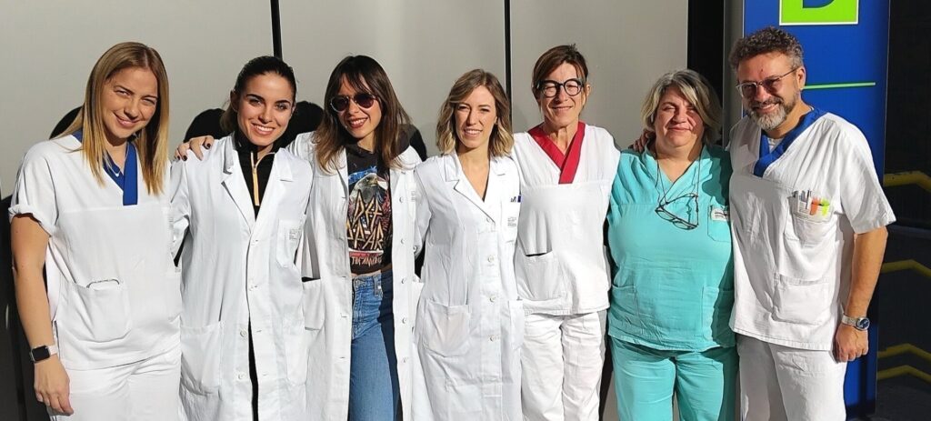 Nella foto l'équipe di Diabetologia dell'USl per l'attività della Giornata mondiale del diabete