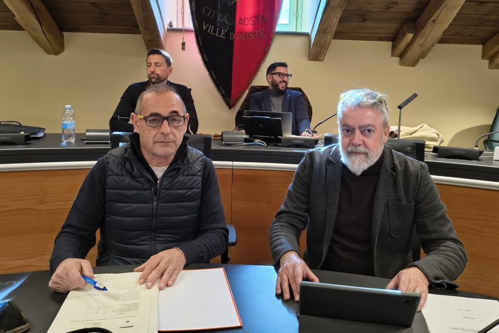 II Commissione Il presidente Giorgio Giovniazzo ed il vice Stefano Coquillard