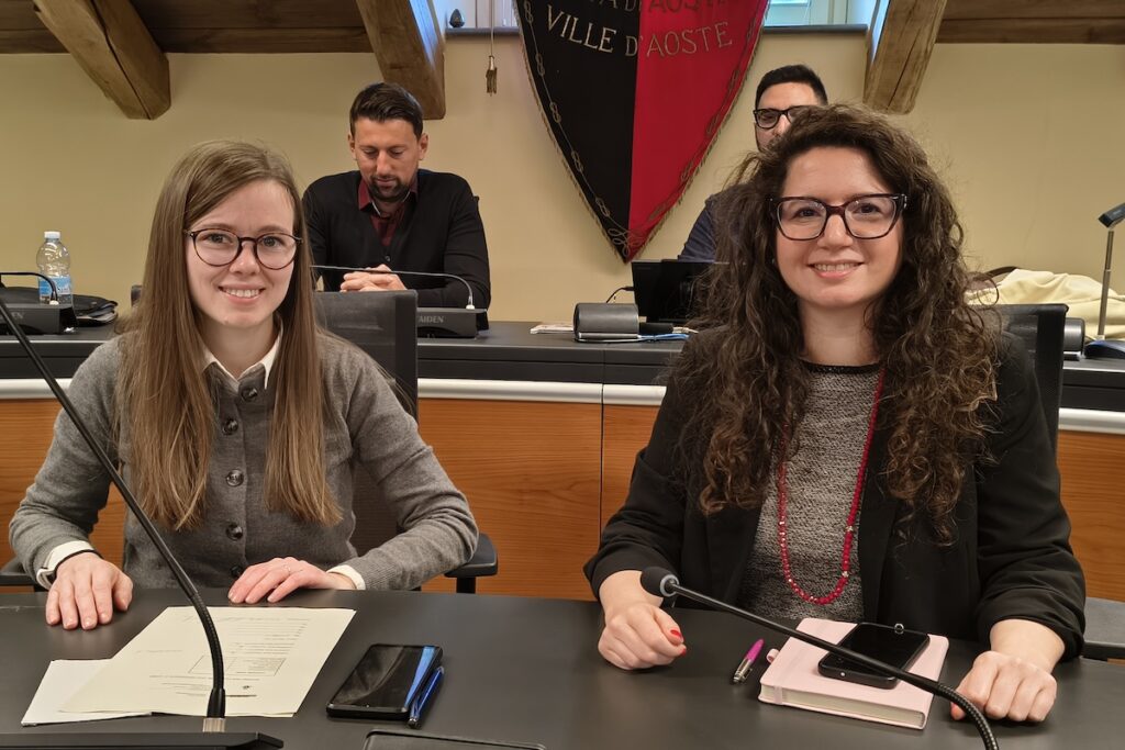 III Commissione La presidente Sylvie Hugonin e la vice Sara Timpano