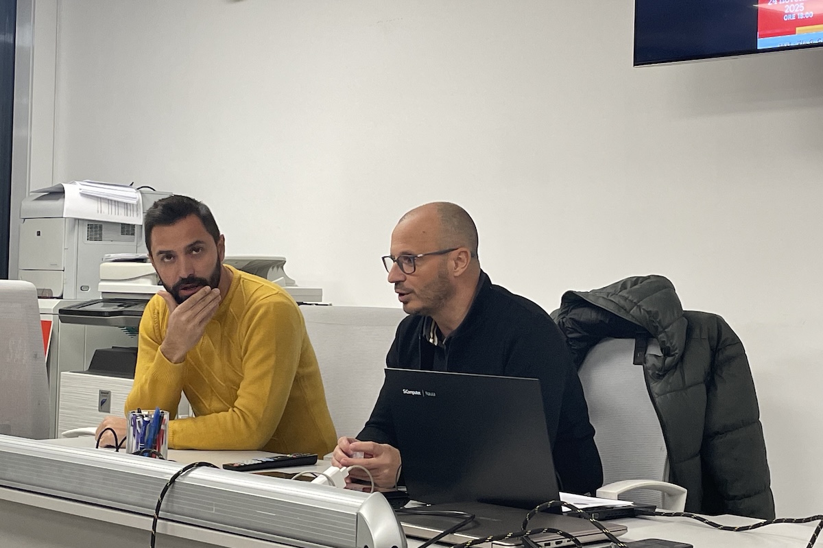 Da sx: il presidente dell'Associazione Ététrad Paolo Dallara ed il segretario Savt Claudio Albertinelli