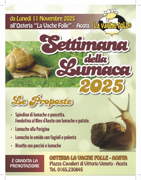 Locandina Sagra della Lumaca