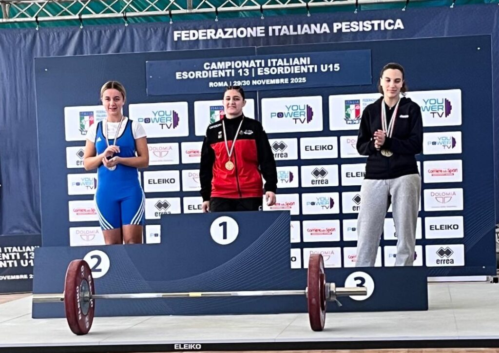 Melissa Barbuto podio finali U