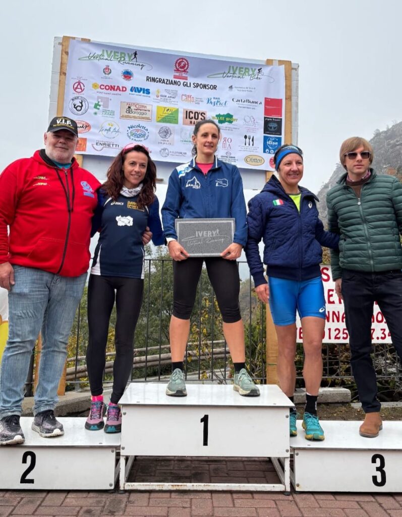Podio femminile Ivery