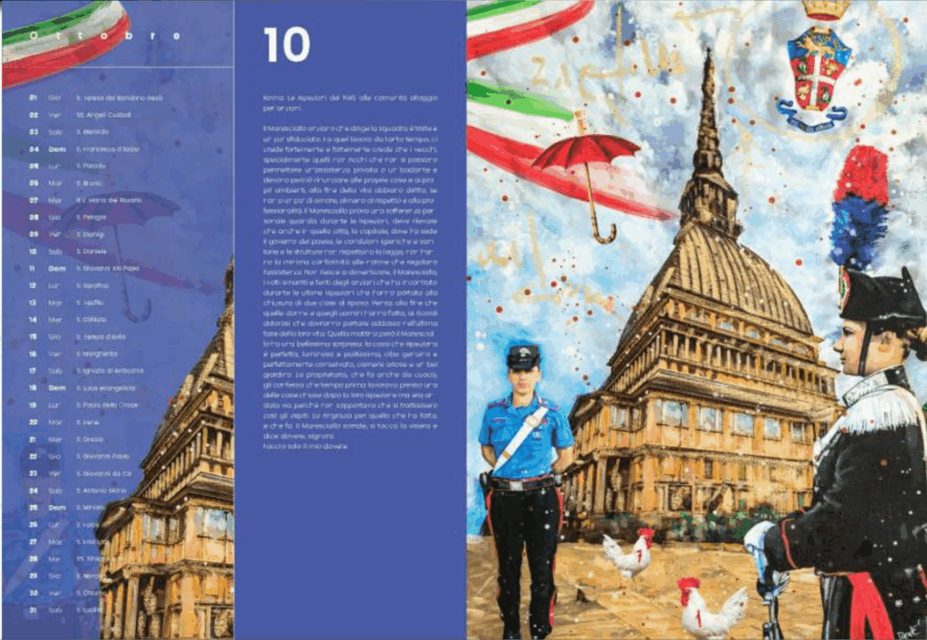 calendario storico Carabinieri