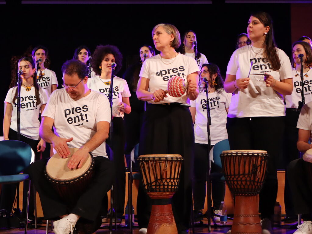 Tamtando e coro Mazì Present! festival inclusivo Foto Alice Dufour