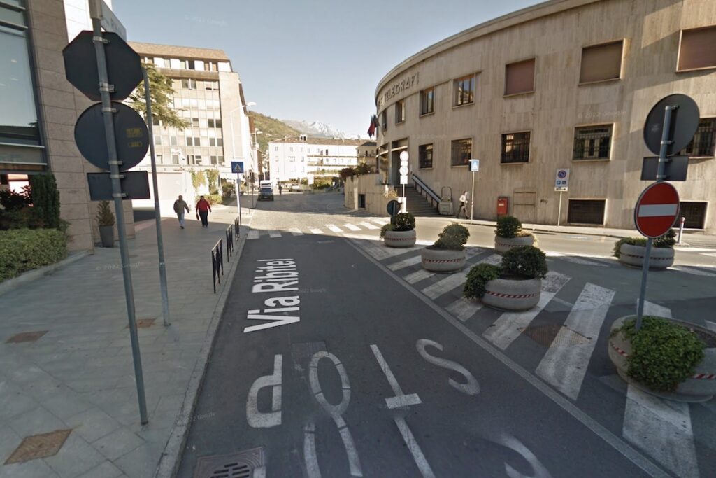 Via Ribitel, ad Aosta