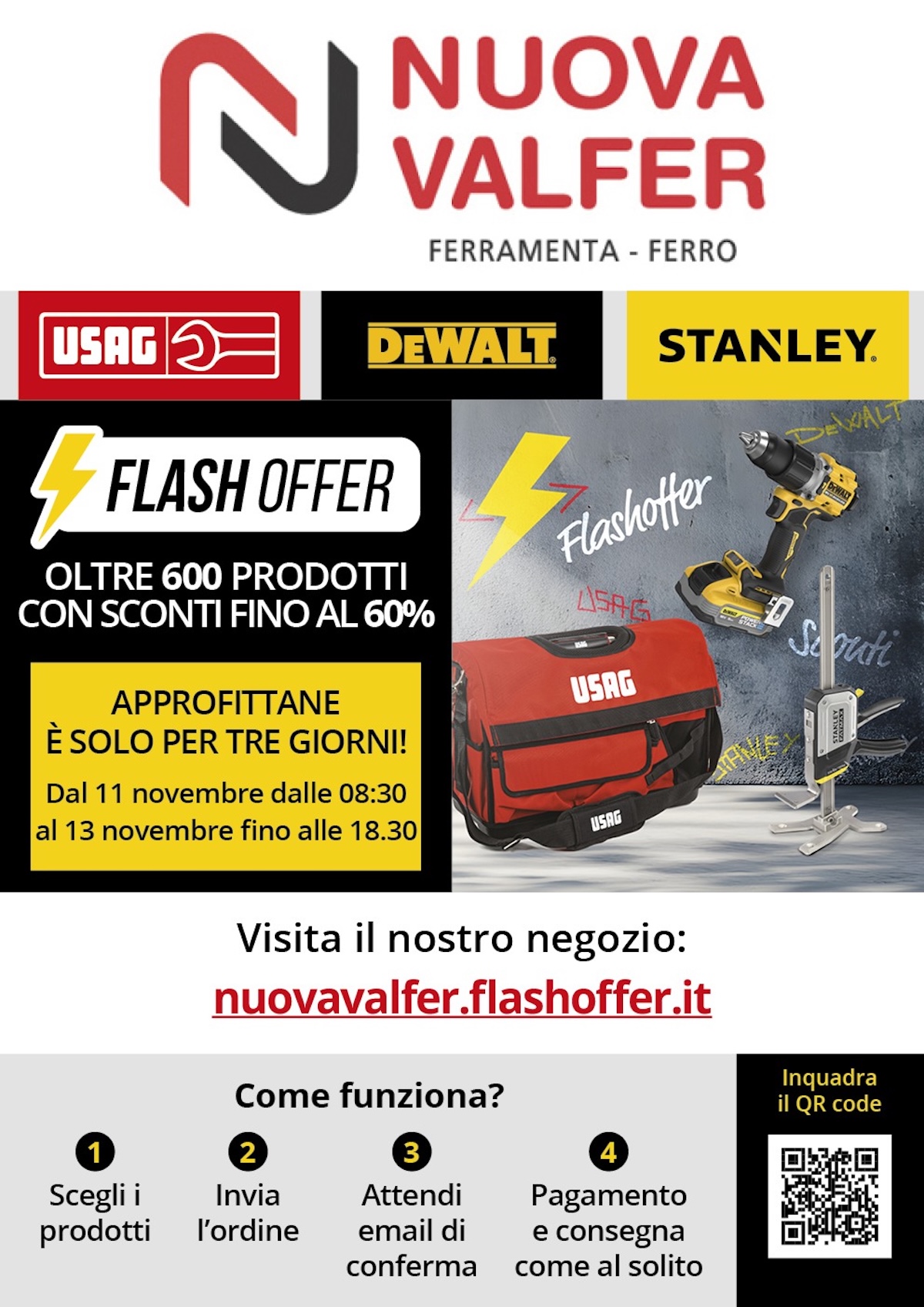 Flash offer Nuova Valfer 