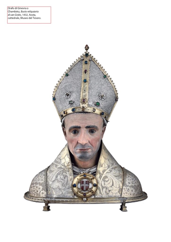 Il Busto reliquiario di San Grato