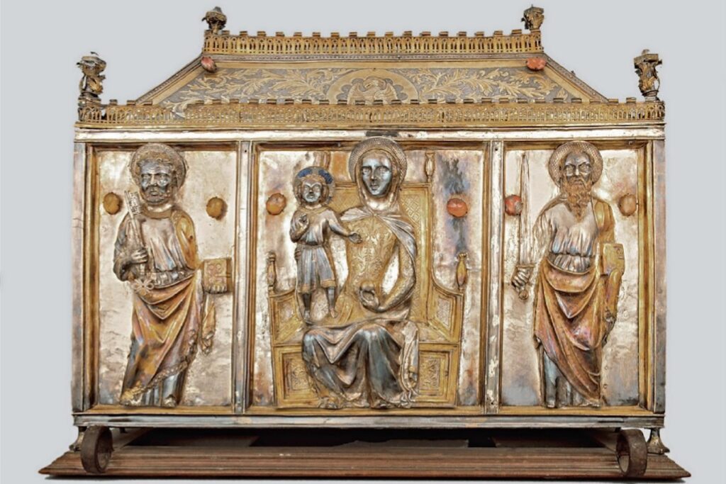 La cassa reliquiario del corpo di Sant’Orso