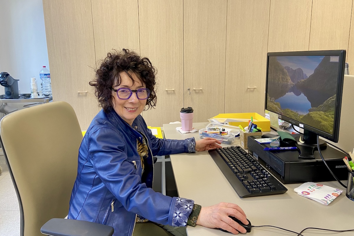 La dottoressa Roberta Oriani, infermiera e coordinatrice della Centrale operativa territoriale