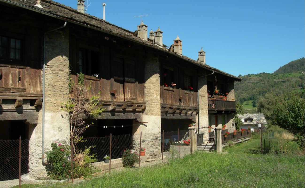 La cascina L’Ola ad Introd