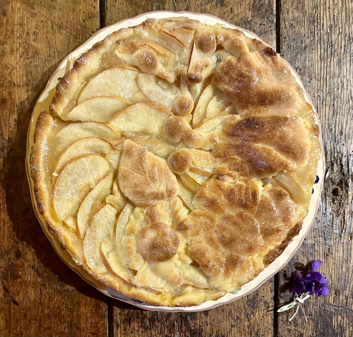 Crostata di mele renette